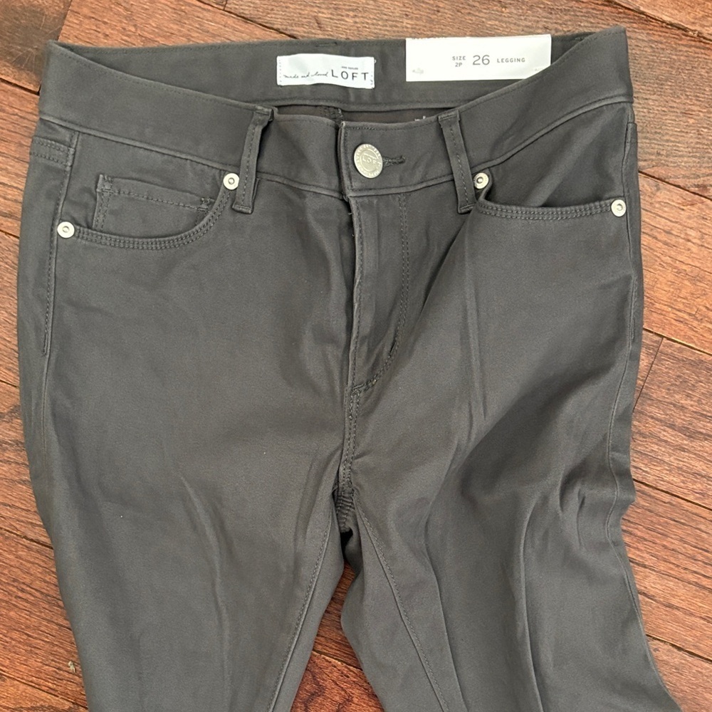 LOFT Women's Charcoal Jeggings